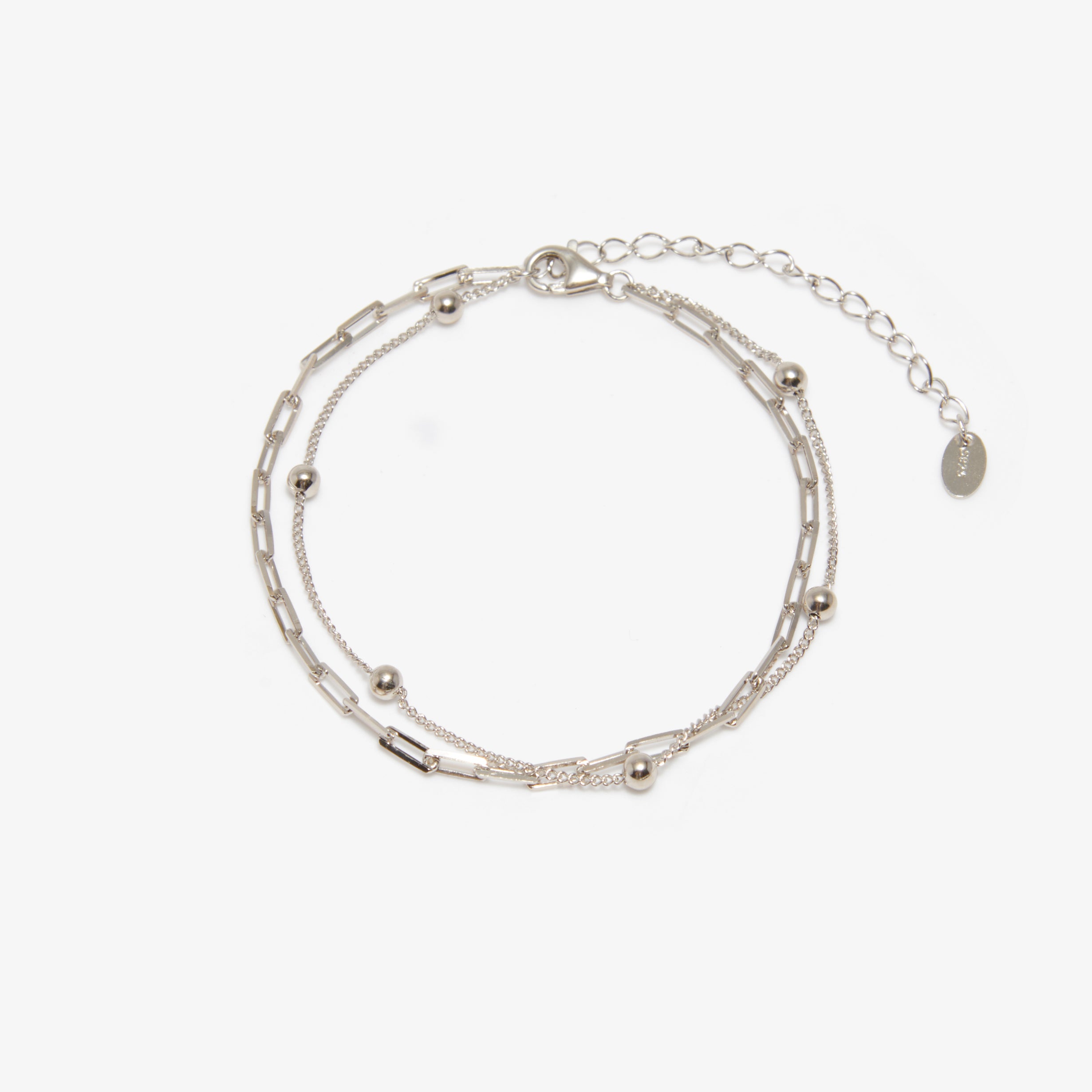 ブレスレット LANARCHIVE Simple double layered bracelet 2PLAN